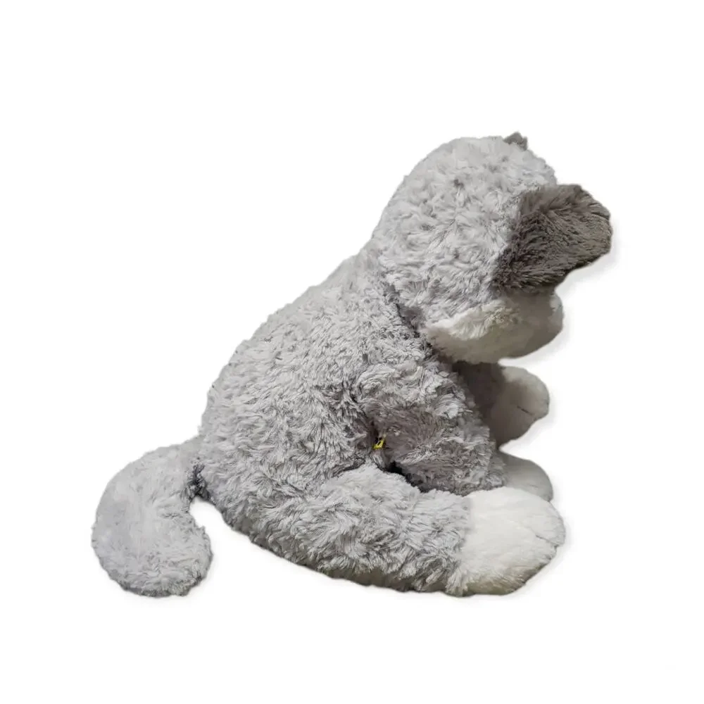 Build A Bear Gray Siberian Husky Dog w. Bright Blue Eyes Plush Stuffed Animal